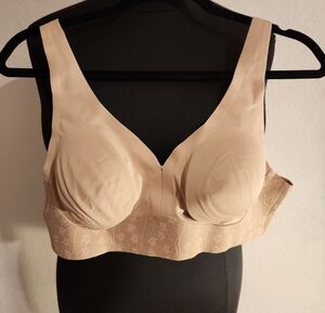 Rhonda Shear Nude Full Coverage Bra Large